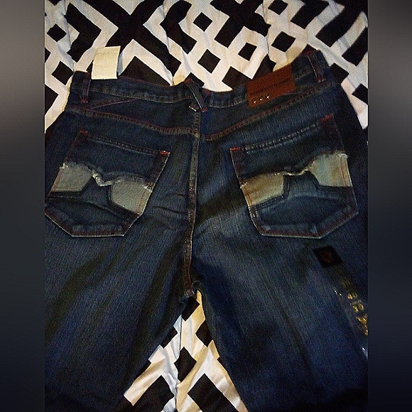 MARX & DUTCH Platinum Quality Fashion Designer Demin Jeans Men's 40/30 Blue - Picture 1 of 14